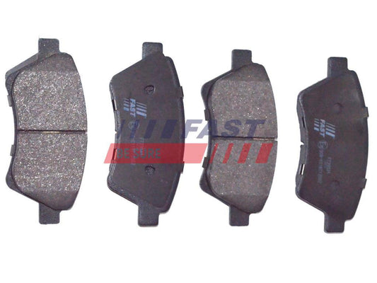 PLAQUETTES DE FREIN RENAULT KANGOO I 97> AVANT SANS CAPTEUR +[+]ABS.