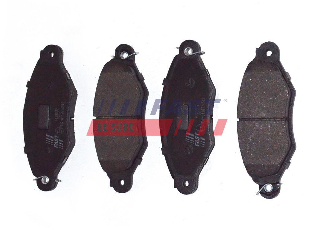 PLAQUETTES DE FREIN RENAULT KANGOO I 97> AVANT SANS CAPTEUR.