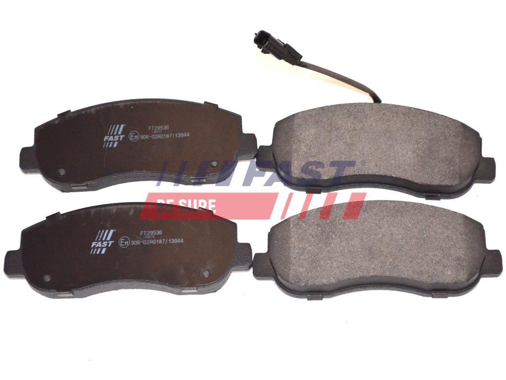 PLAQUETTES DE FREIN RENAULT MASTER III 10> AVANT CAPTEUR.