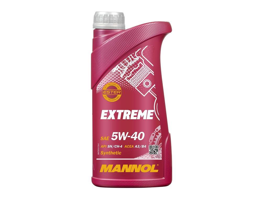 HUILE MOTEUR - 5W40 MANNOL EXTREME 1L.