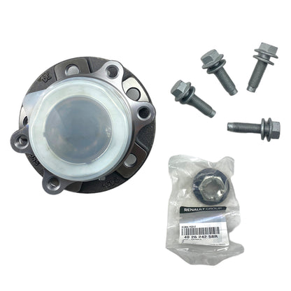 Pièce d'origine Moyeu de roue avec roulement avant pour Renault Laguna III 402104687R