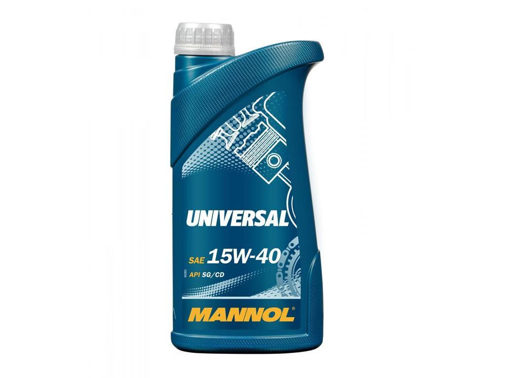 HUILE MOTEUR - 15W40 MANNOL UNIVERSAL 1L.
