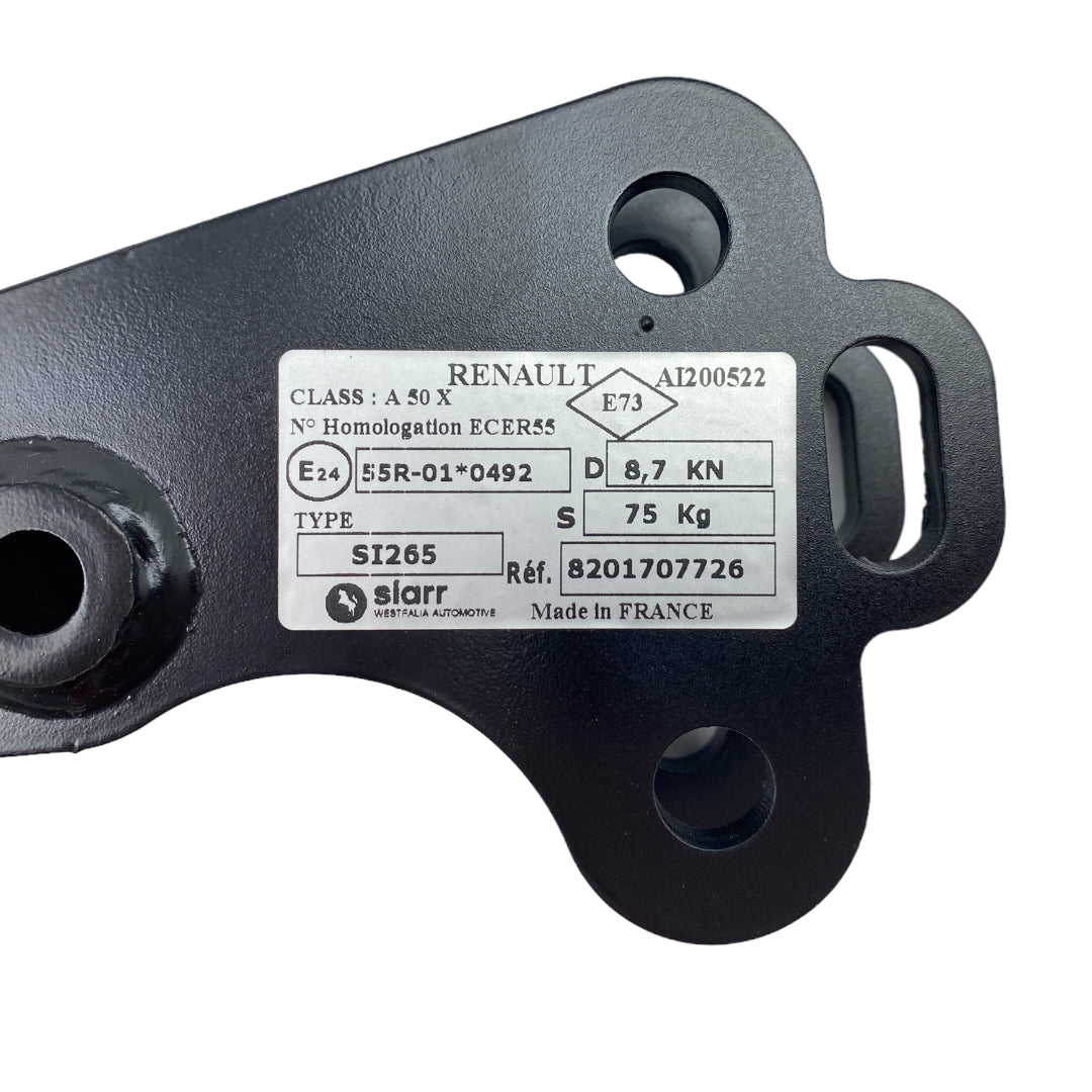 Pièce d'origine Kit de montage d'attelage pour Renault Captur II 8201722914