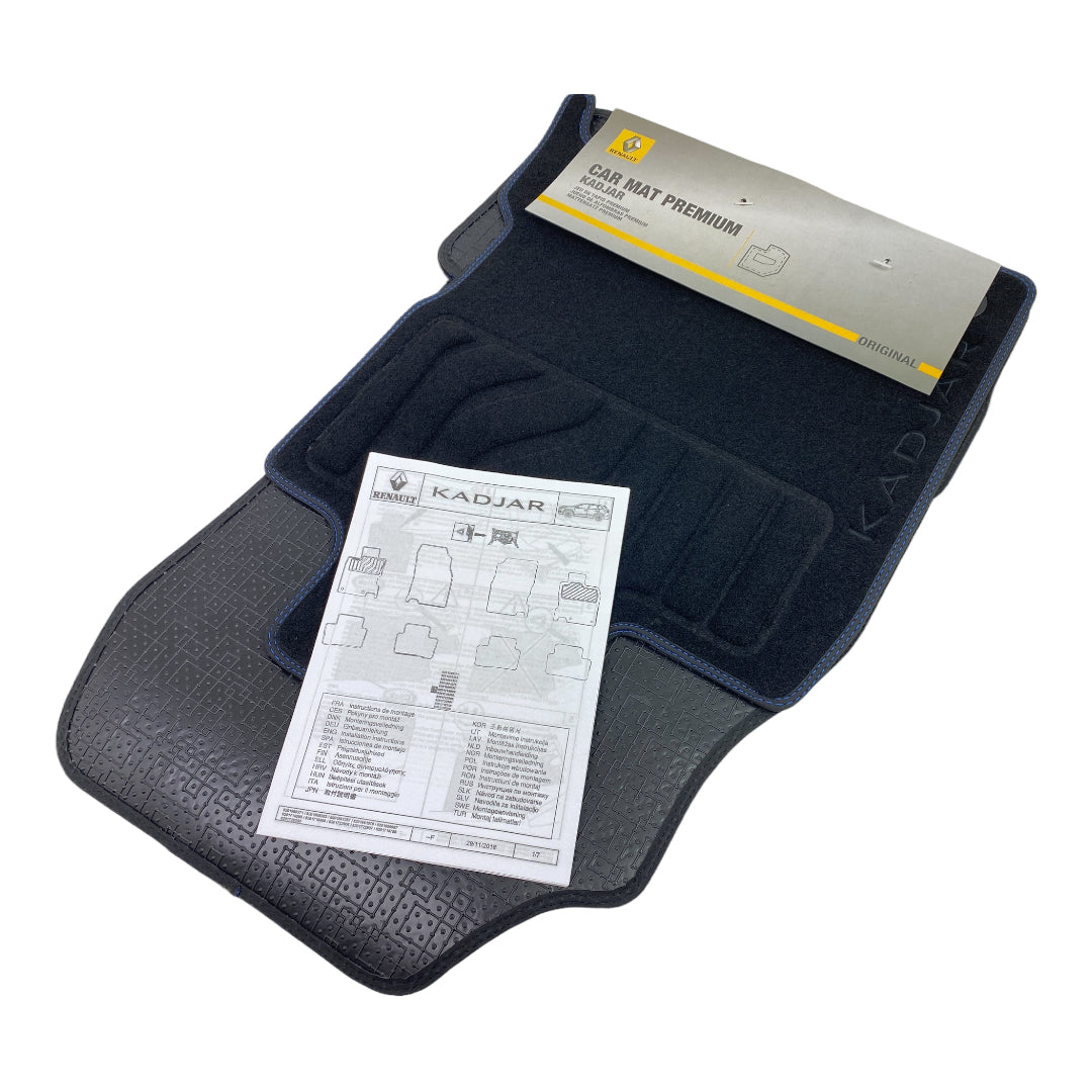 Pièce d'origine Tapis de sol Sport Bose Premium pour Renault Kadjar 8201714095