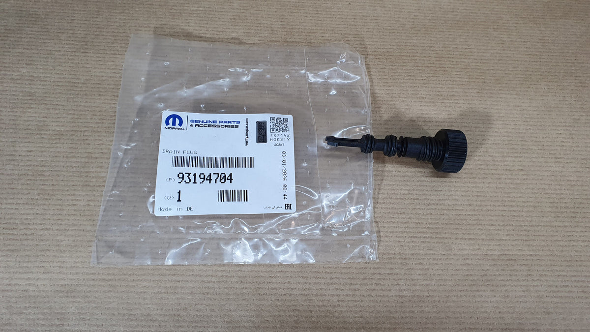 Bouchon de vidange de liquide de refroidissement pour Opel Astra H — 93194704 — vue 1