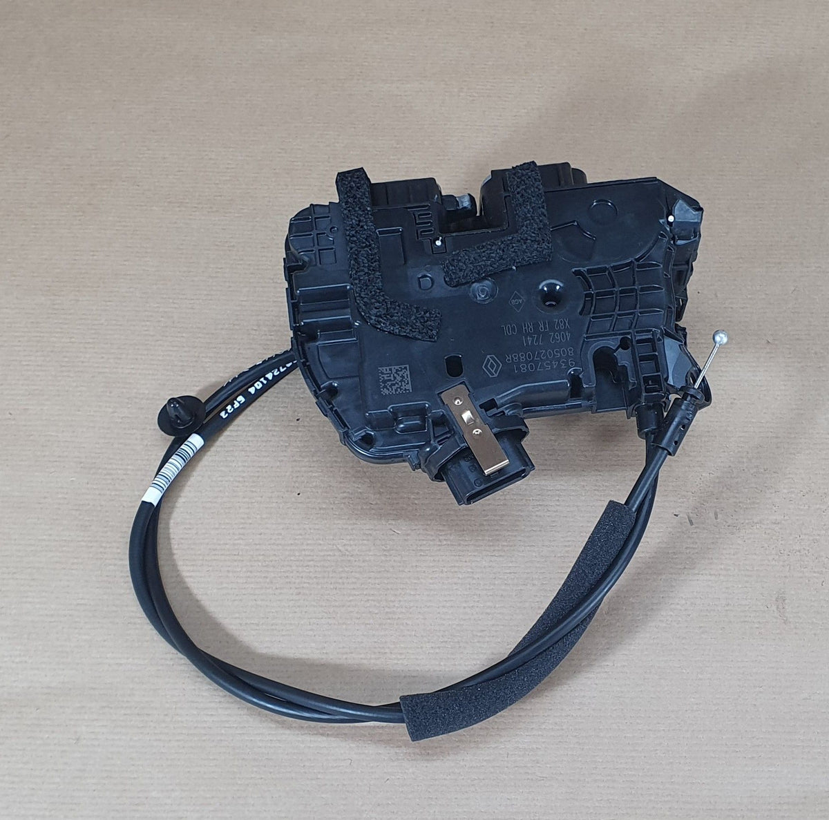 Serrure de porte avant, côté droit d’origine pour Renault Trafic III — 93457081 — vue 3