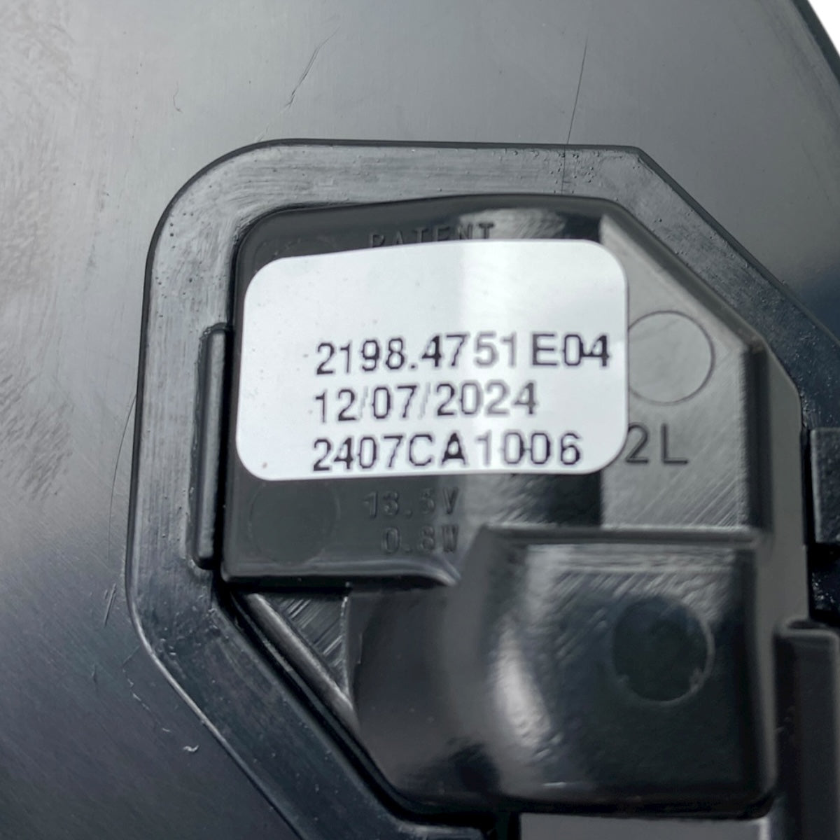 Pièce d'origine Verre de rétroviseur gauche avec BLIS pour Renault Master III Opel Movano B 232634071