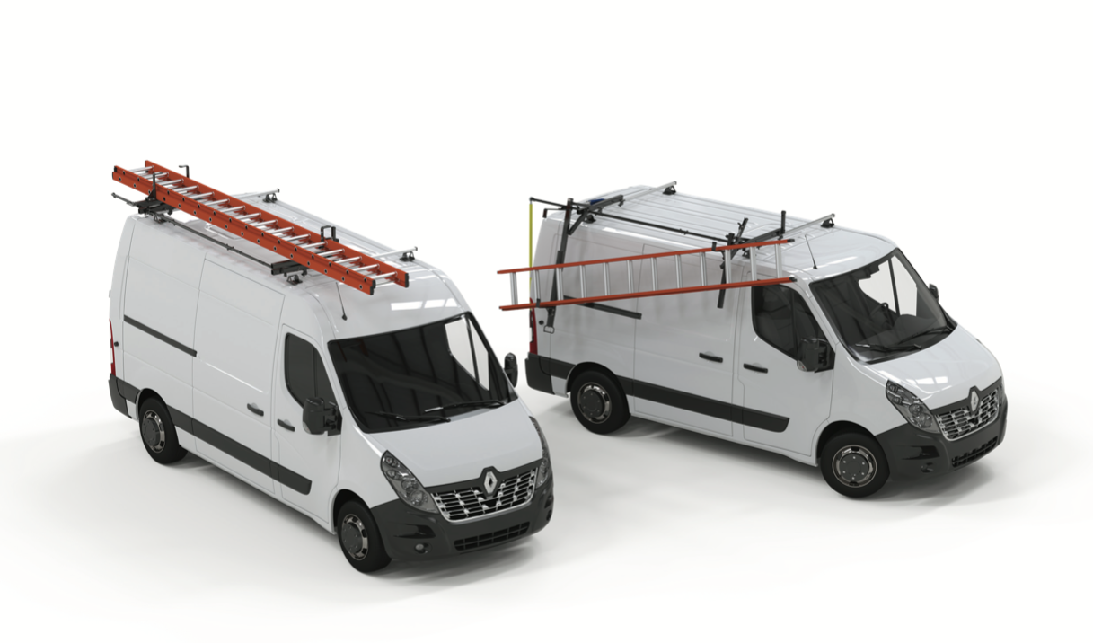 Pièce d'origine Porte-échelle pivotant sur galerie de toit pour Renault Master III 7711785884