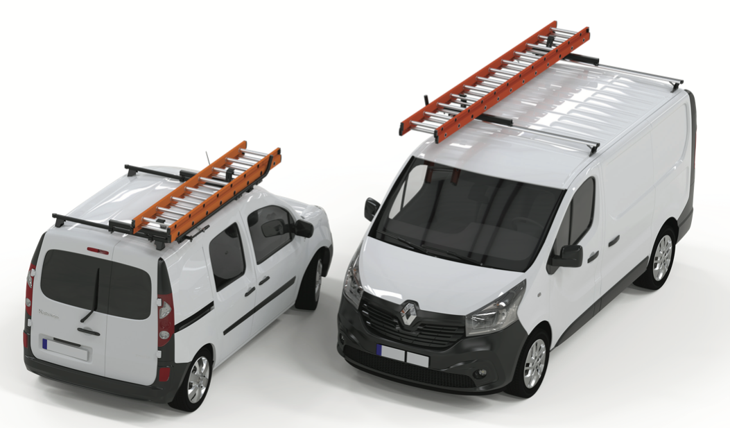Pièce d'origine Porte-échelle pivotant sur galerie de toit pour Renault Trafic III Opel Vivaro 7711940243