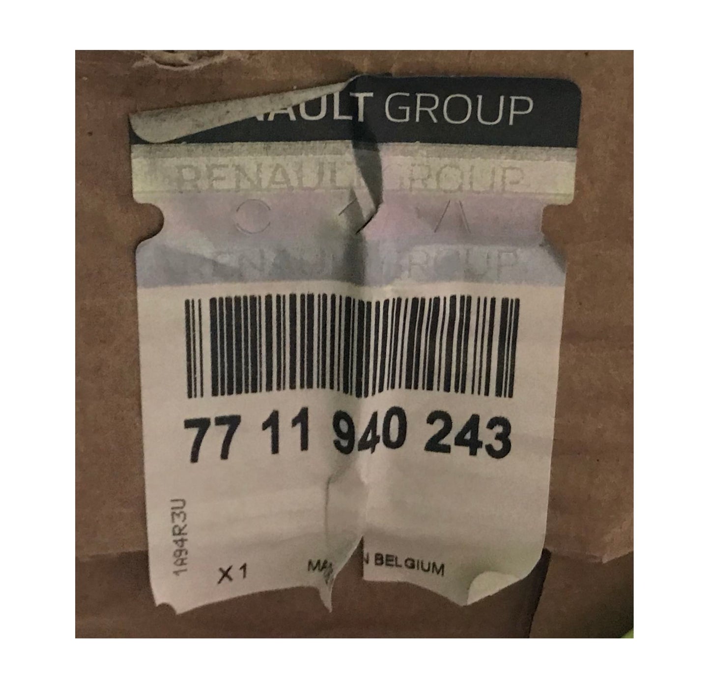 Pièce d'origine Porte-échelle pivotant sur galerie de toit pour Renault Trafic III Opel Vivaro 7711940243