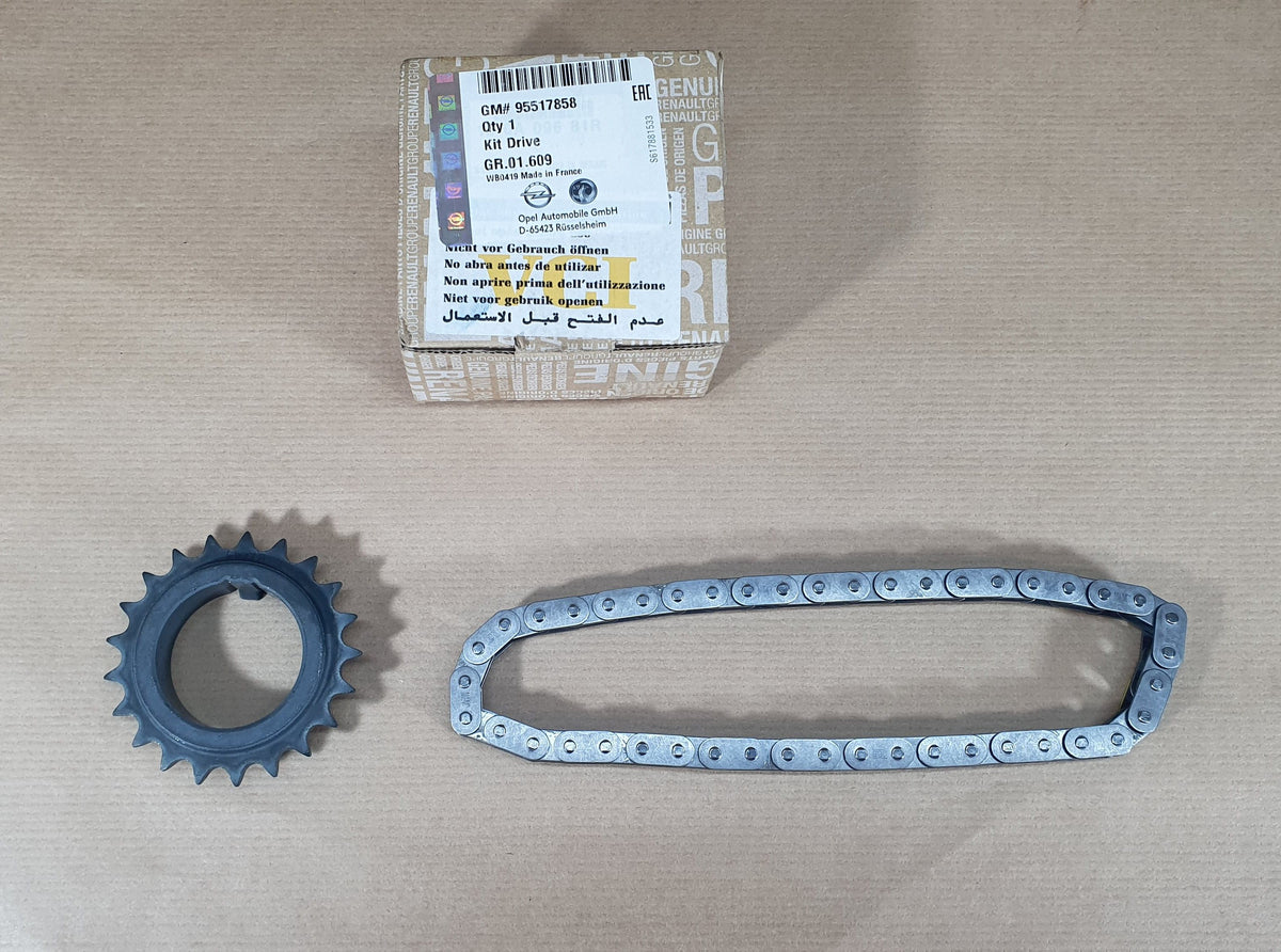 Kit de distribution pour Opel Vivaro B 1.6Cdti — 95517858 — vue 1