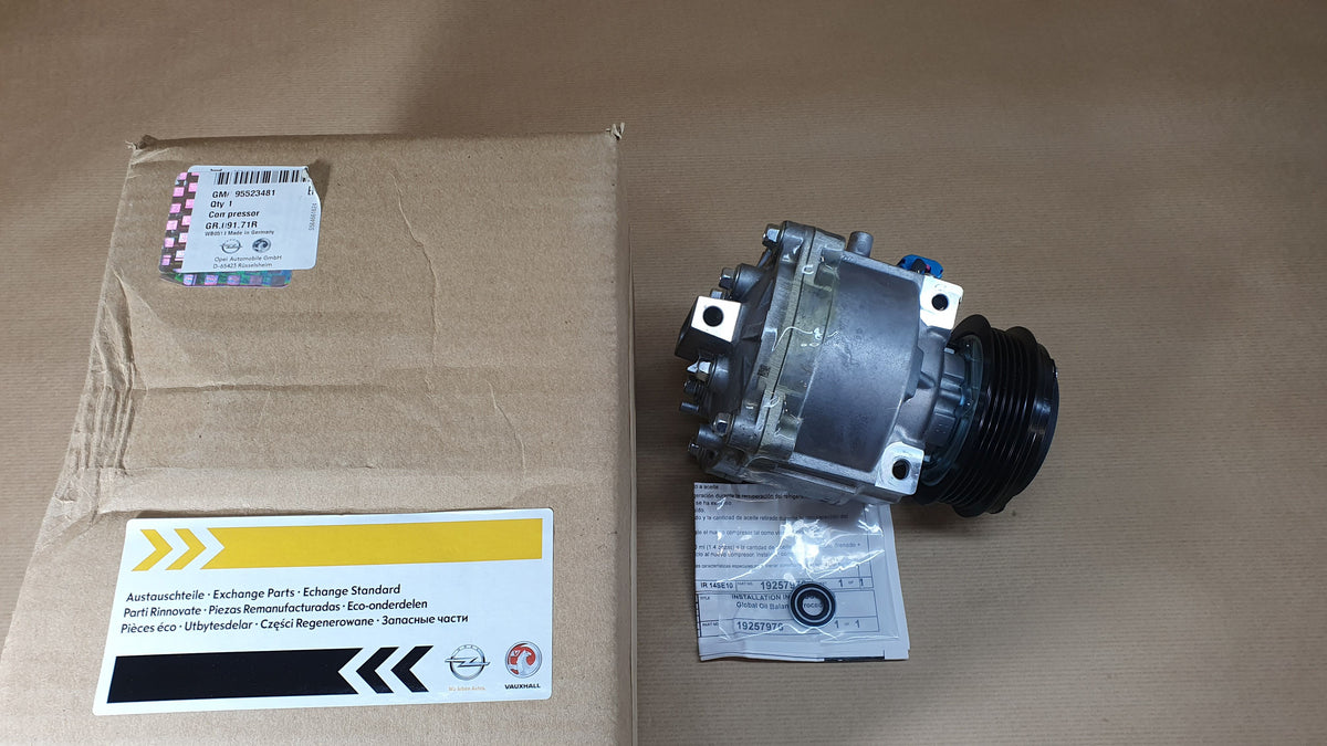 Compresseur de climatisation pour Opel Mokka — 95523481 — vue 1