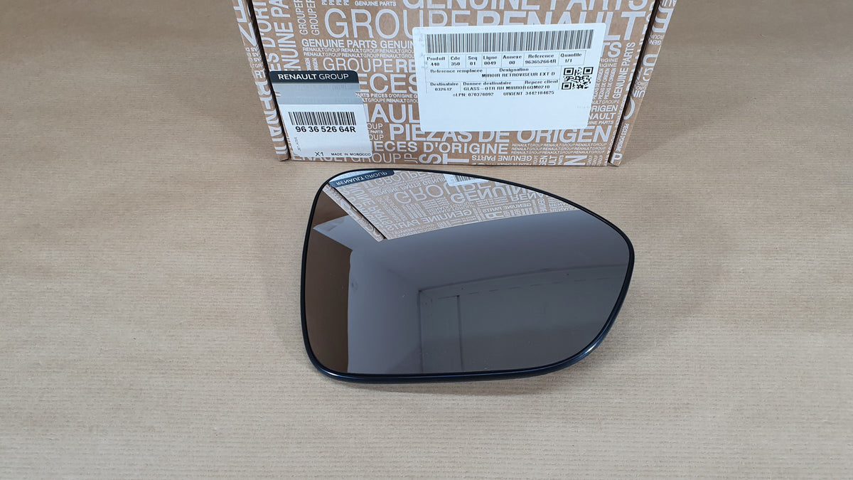 Glace de rétroviseur pour Dacia Jogger / Logan III — 963652664R — vue 1