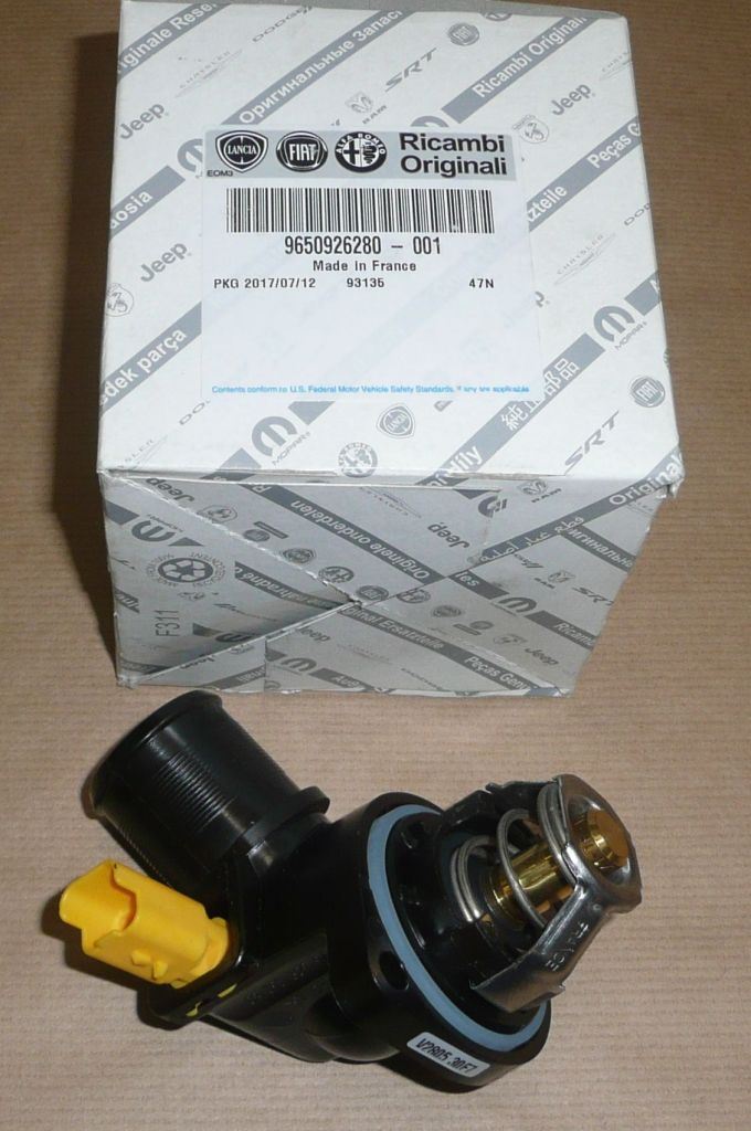 Thermostat d’origine PSA — 1.1 / 1.4 / 8V — 9650926280 — photographie de la pièce