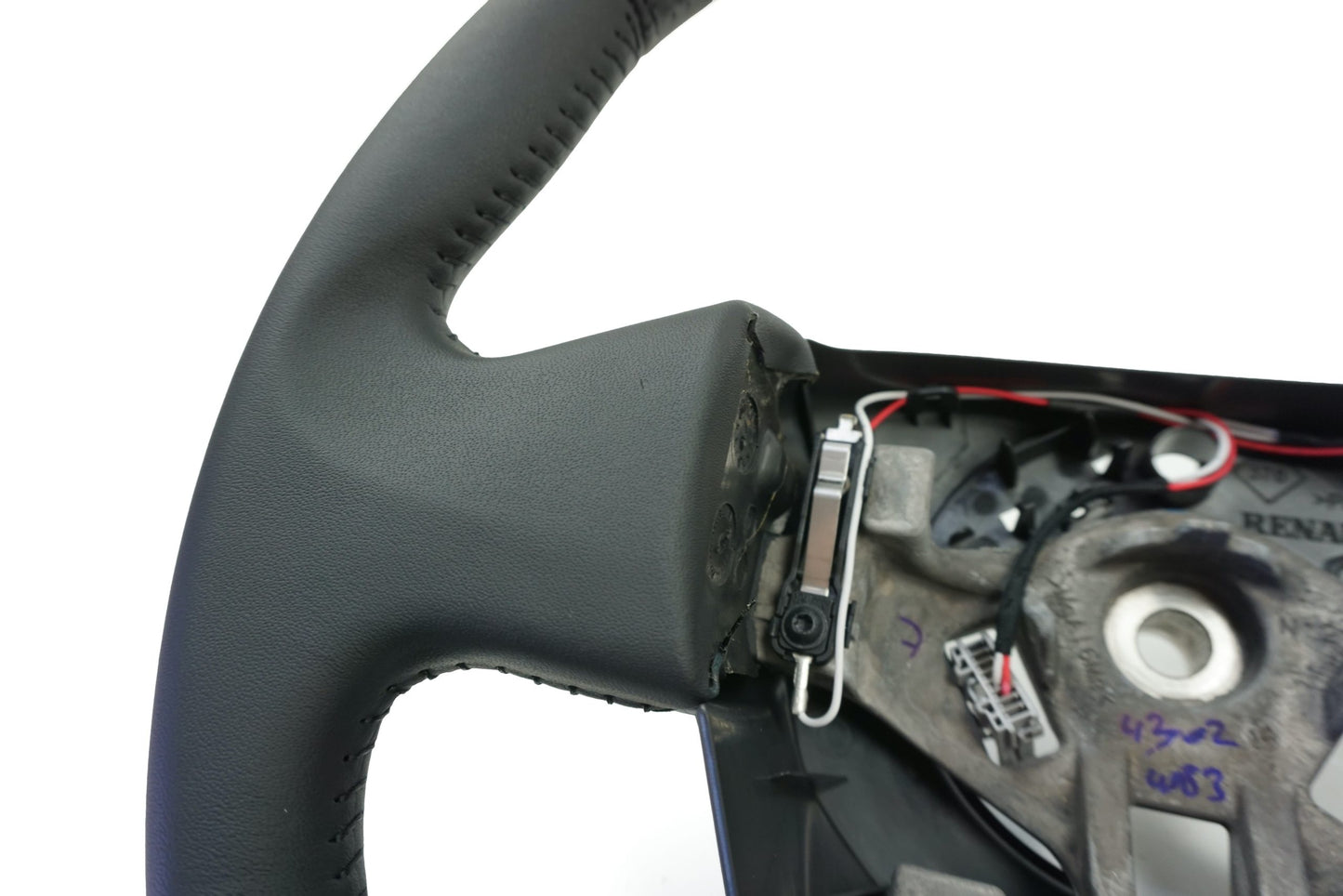 Pièce d'origine Volant noir pour Renault Fluence 484009247R