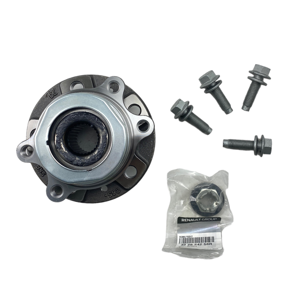 Pièce d'origine Moyeu de roue avec roulement avant pour Renault Laguna III 402104687R