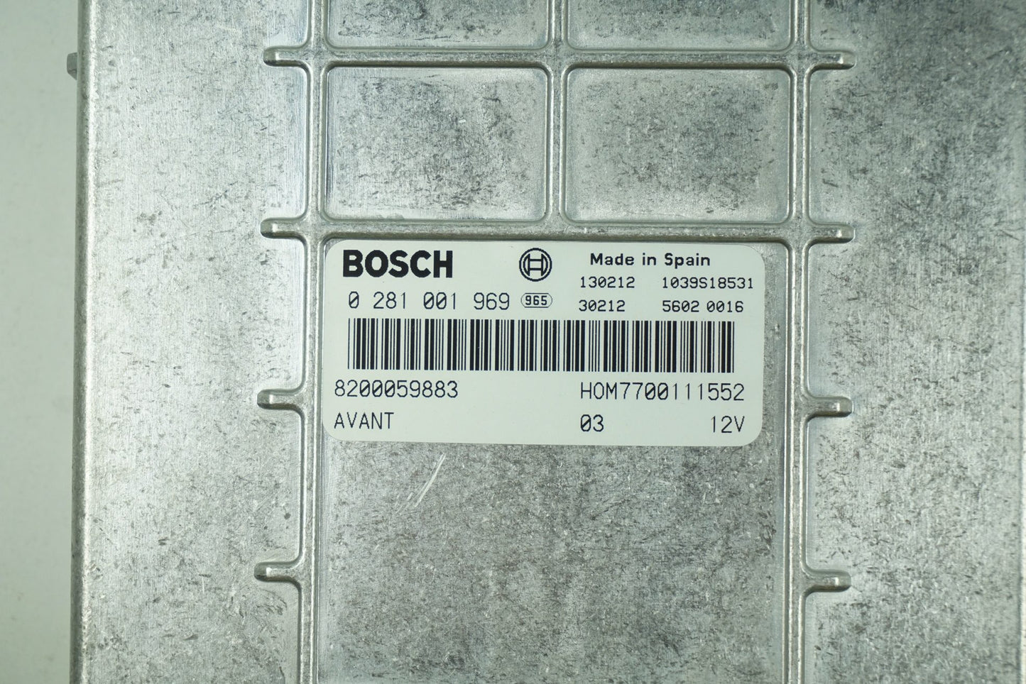 Pièce d'origine Calculateur moteur ECU pour Renault 8200059883