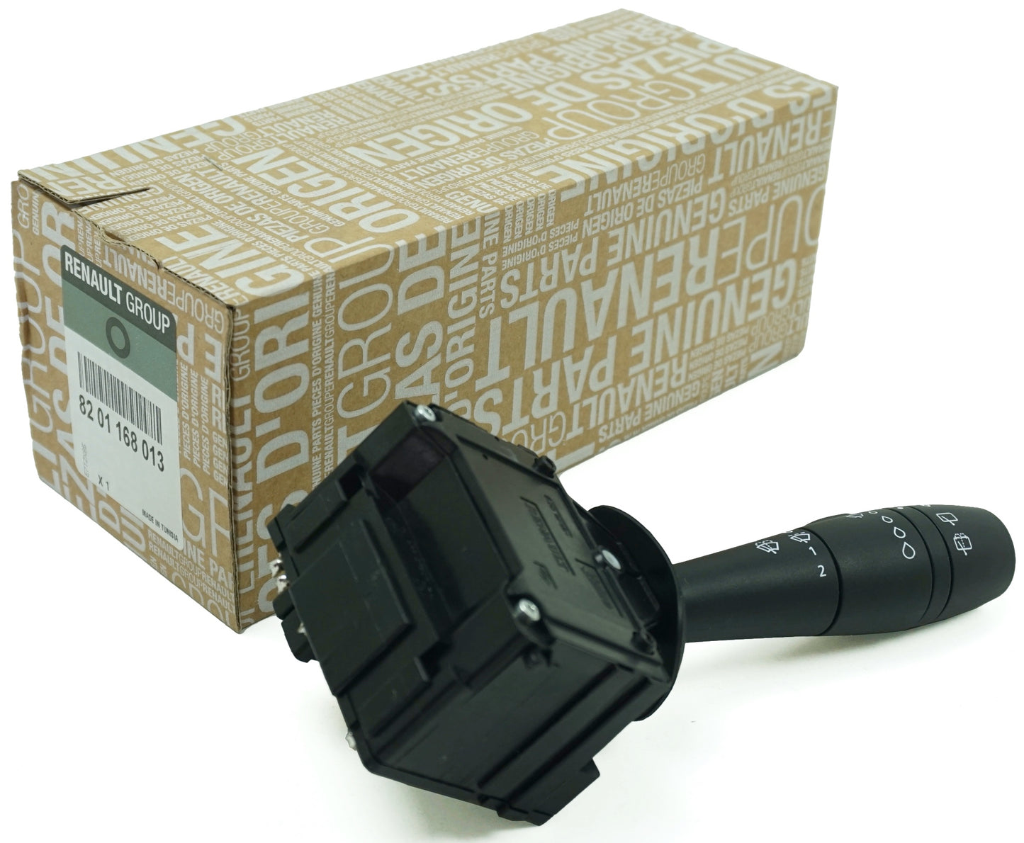 Pièce d'origine Commodo d'essuie-glace pour Renault Clio IV Captur Twingo III 8201168013