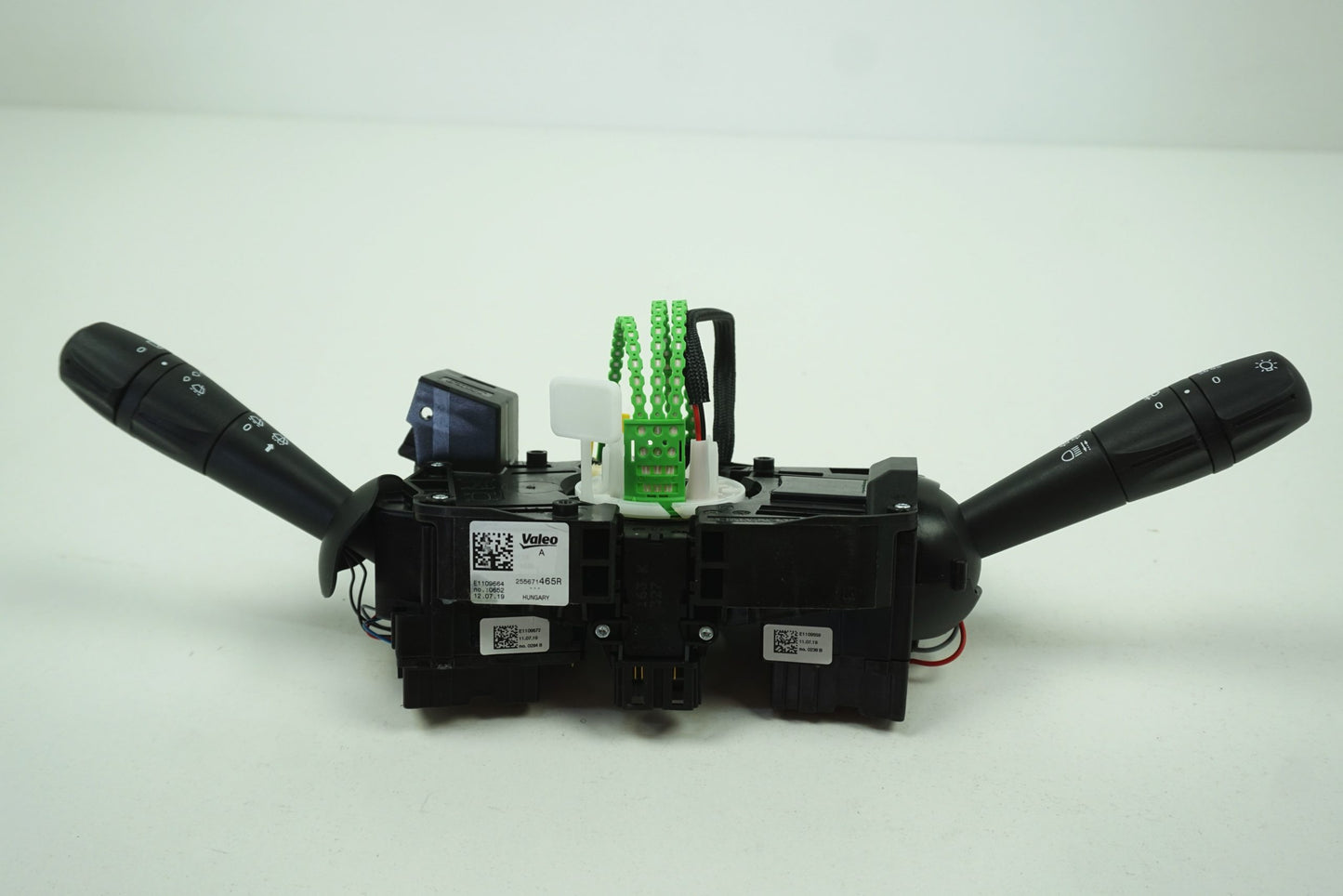 Pièce d'origine Commodo de colonne de direction avec ressort tournant airbag pour Renault Clio IV phase 2 255671465R