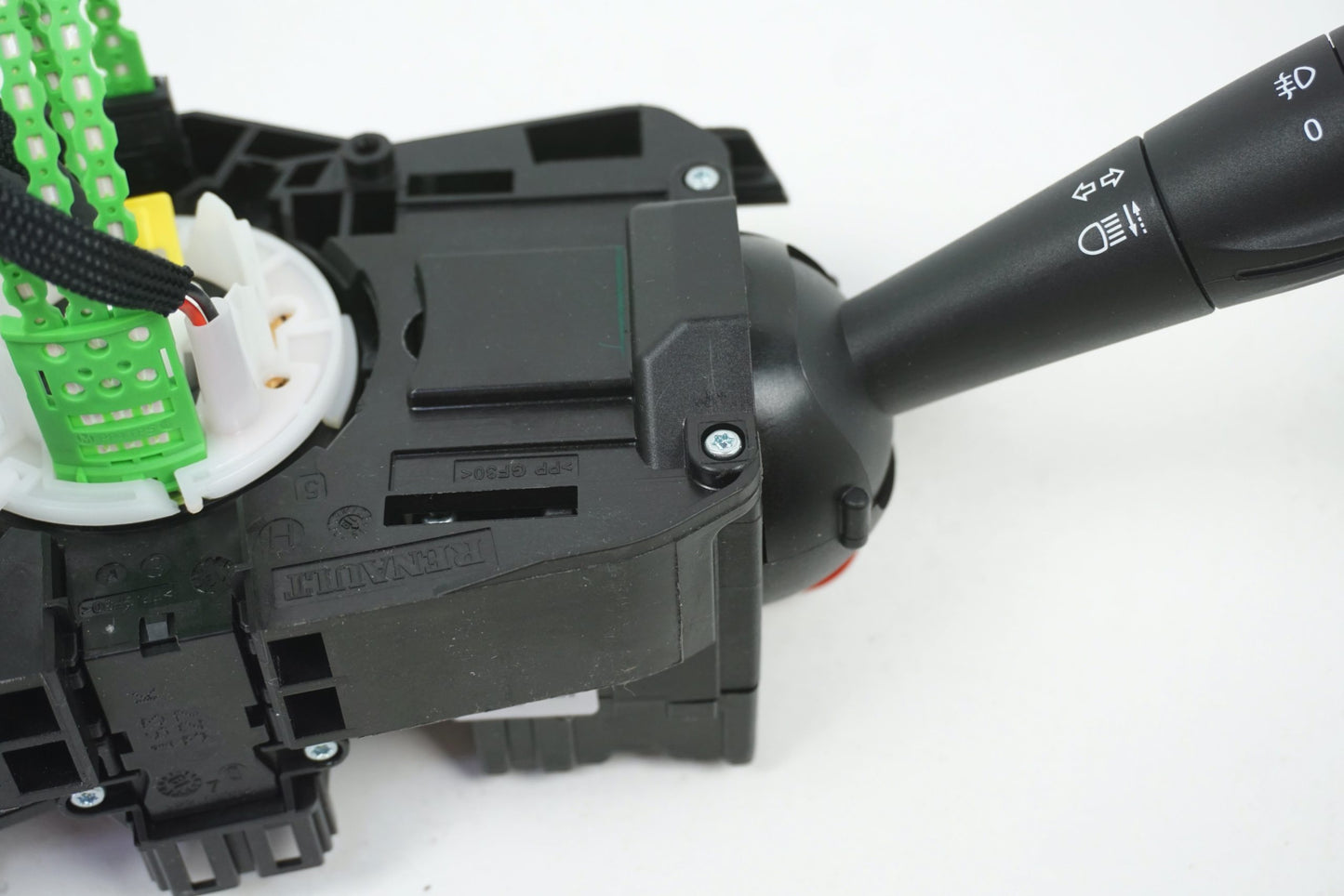 Pièce d'origine Commodo de colonne de direction avec ressort tournant airbag pour Renault Clio IV phase 2 255671465R