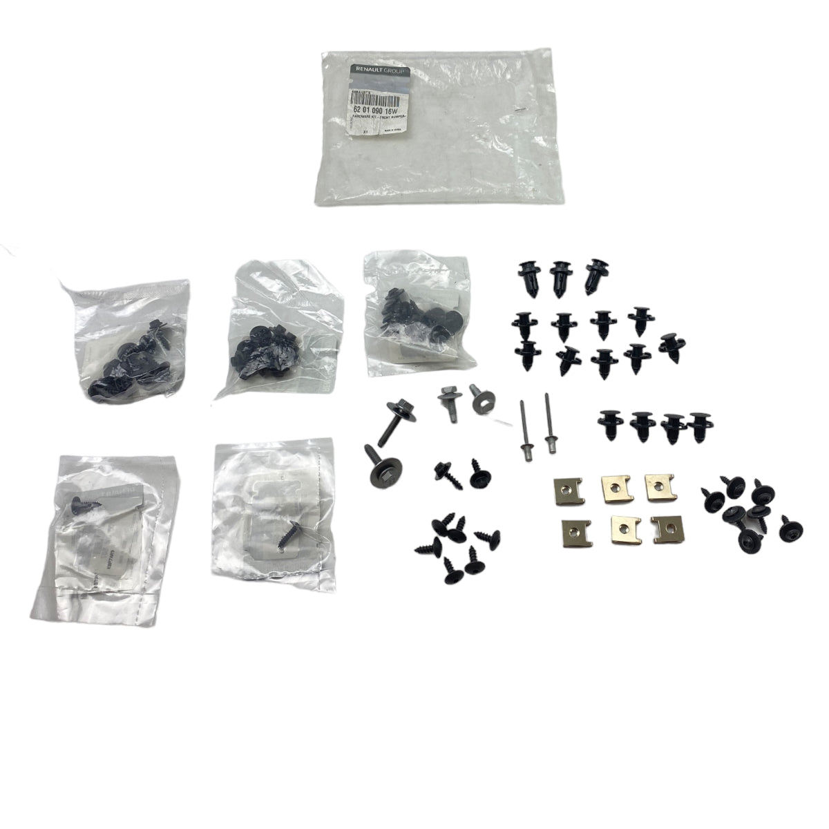 Pièce d'origine Kit de réparation de pare-chocs avant pour Renault Koleos II 620109016W