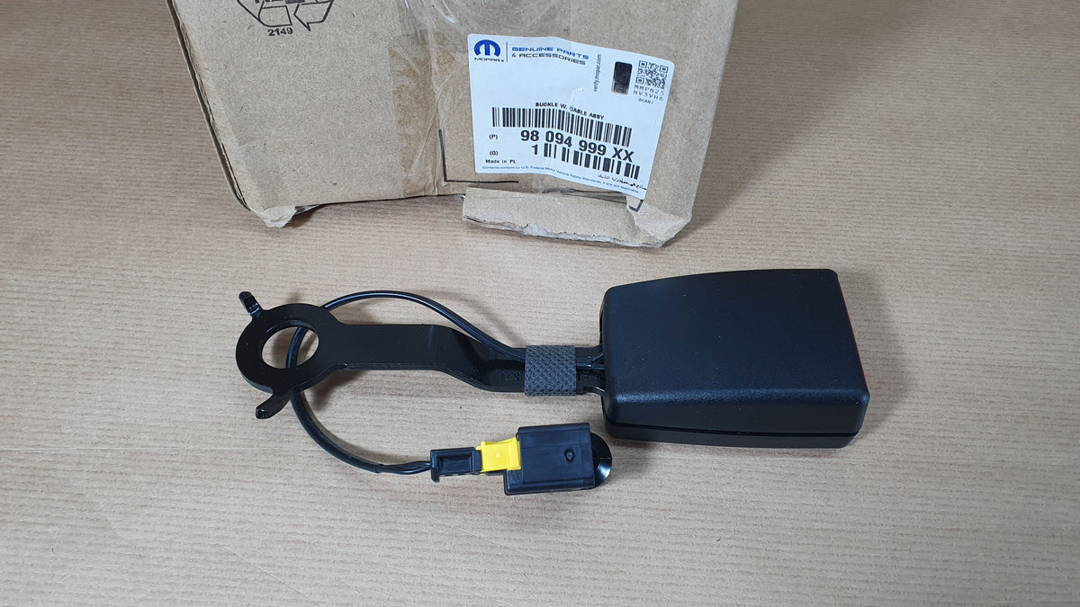 Boucle de ceinture de sécurité arrière d’origine pour Peugeot 5008 — 98094999XX — vue 2