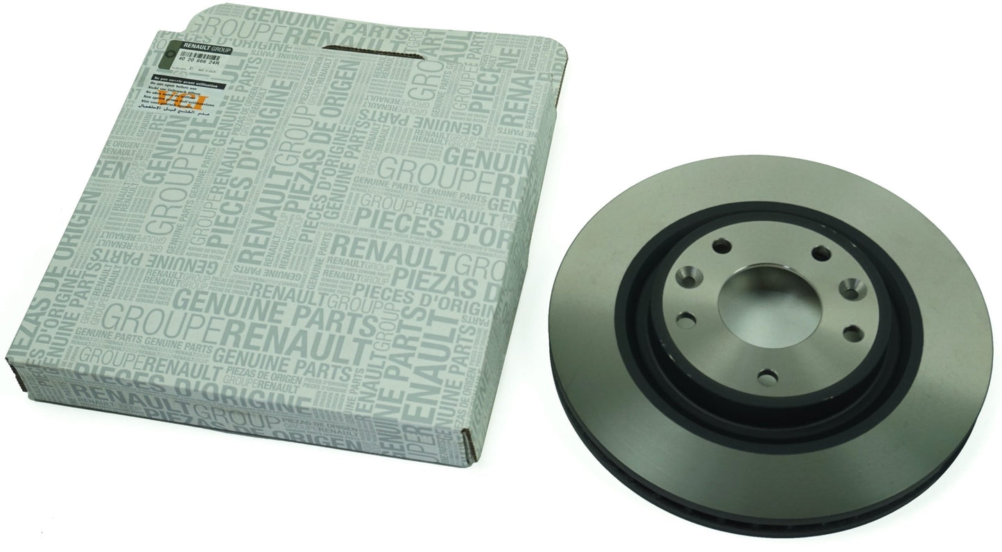 Pièce d'origine Disque de frein avant pour Renault Kadjar 402066624R