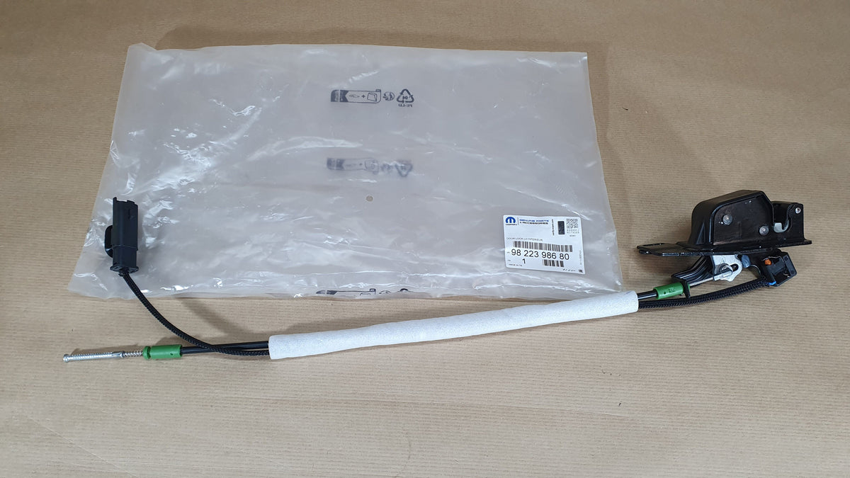 Pêne de serrure de porte arrière, côté gauche pour Citroën Jumpy IV — 9822398680 — vue 1