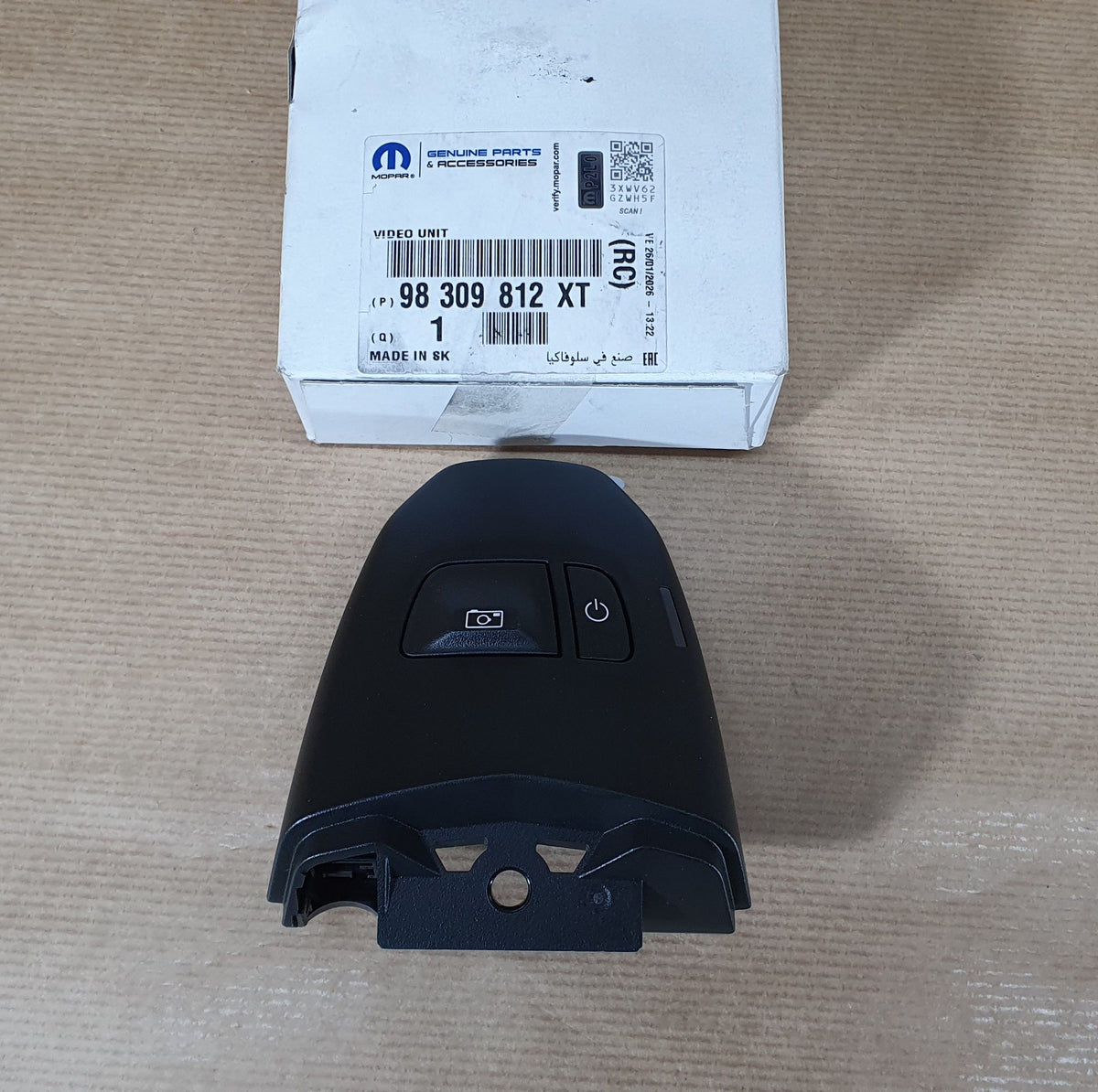 Caméra de pare-brise pour Citroën C3 III — 98309812XT — vue 1