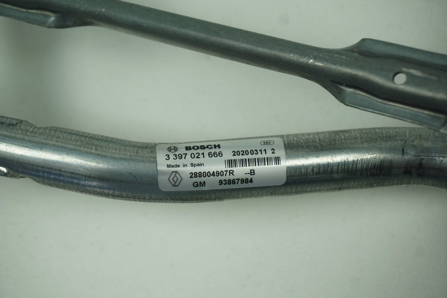 Pièce d'origine Moteur d'essuie-glace avec tringlerie pour Renault Trafic III 288004907R