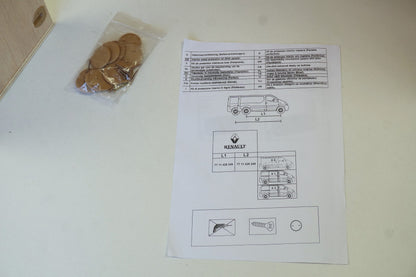 Pièce d'origine Pare-boue doublure d'aile pour Renault Trafic 77 11 428 249