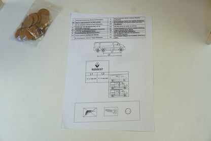 Pièce d'origine Pare-boue doublure d'aile pour Renault Trafic 77 11 428 249