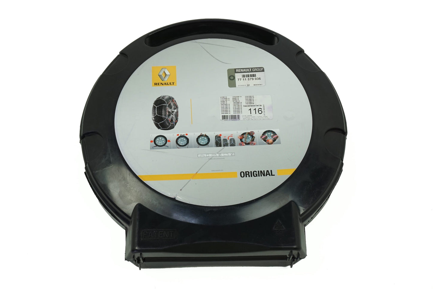 Pièce d'origine Jeu de chaînes neige pour Renault Master III 7711579036