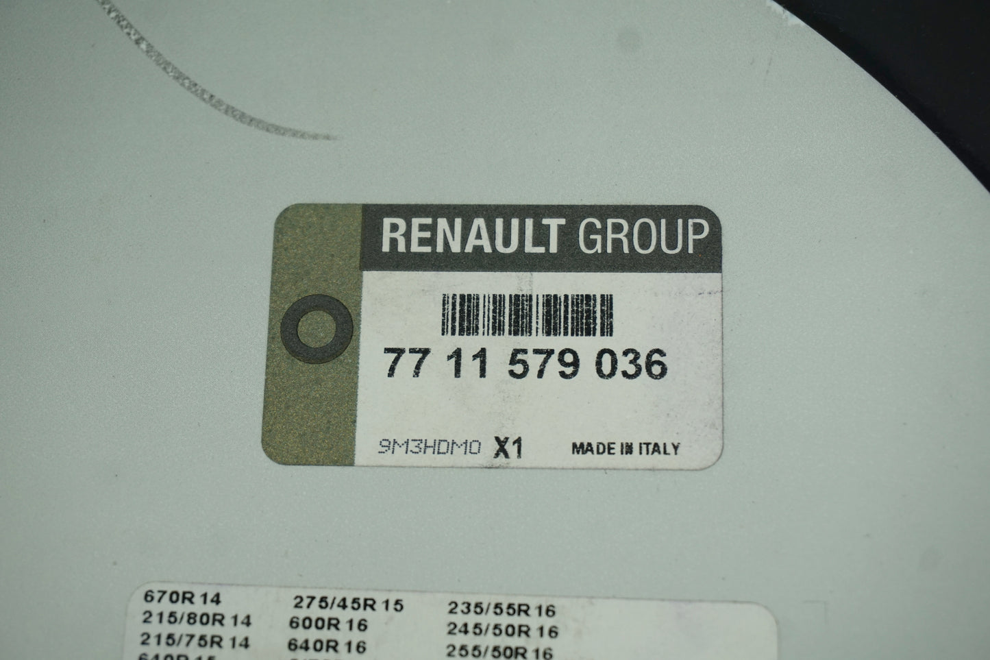 Pièce d'origine Jeu de chaînes neige pour Renault Master III 7711579036