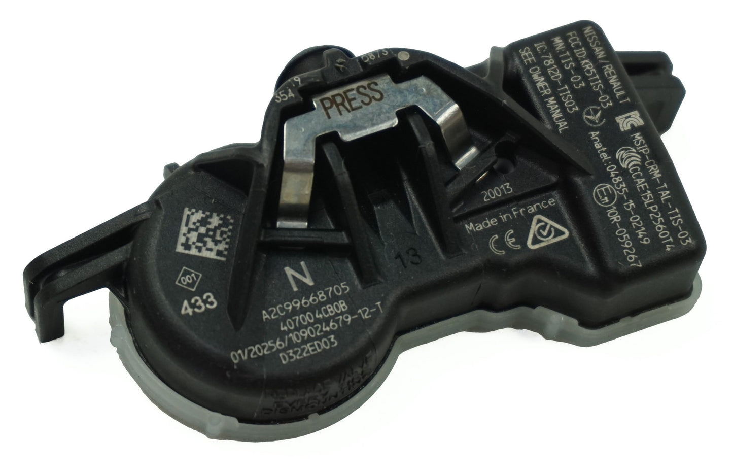 Pièce d'origine Capteur de pression des pneus TPMS pour Renault Kadjar A2C99668705