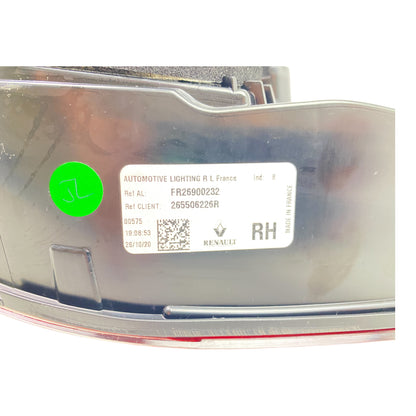Pièce d'origine Feu arrière droit de hayon pour Renault Talisman phase 2 265506226R