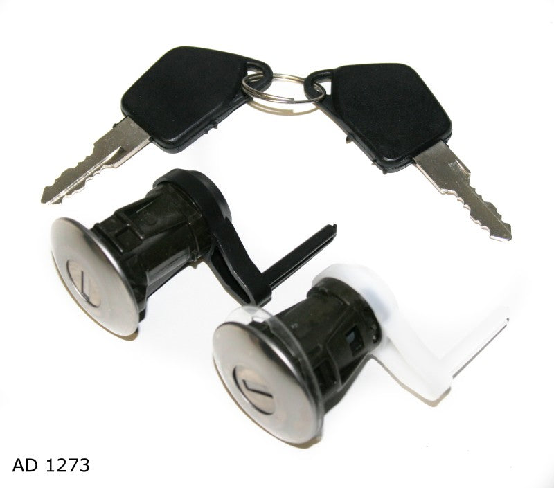 Jeu de barillets de porte avec clés pour Peugeot 206 dès 1998 — AD 1273 — vue 1