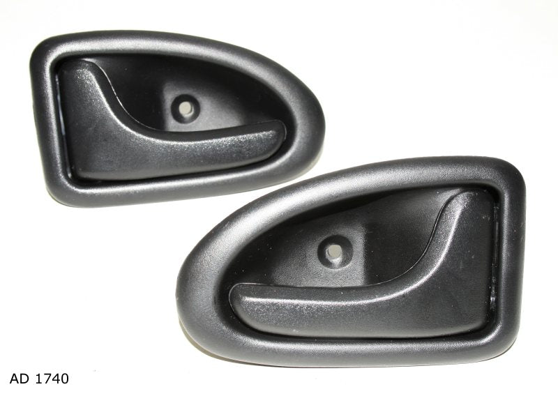 Paire de poignées intérieures gauche et droite pour Renault Clio, Mégane et Trafic — AD 1740-KPL — vue 1