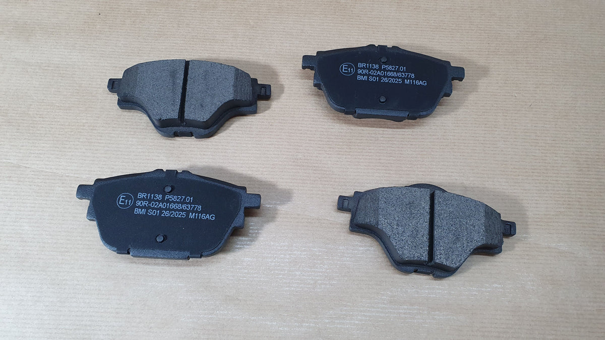 Plaquettes de frein arrière pour Citroën C4 Picasso II / Peugeot 308 — BRM BR1138 — vue 2