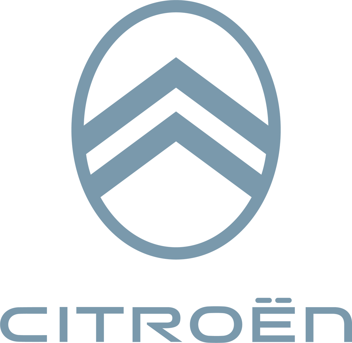 Logo Citroën — illustration de marque pour pièce d’origine PSA, photographie de la pièce non disponible