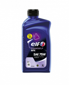 HUILE ELF 75W TRANSELF NFX 1L / GL4 / REMPLACE NFJ ET NFP / SX / JXX / TLX / NDX.