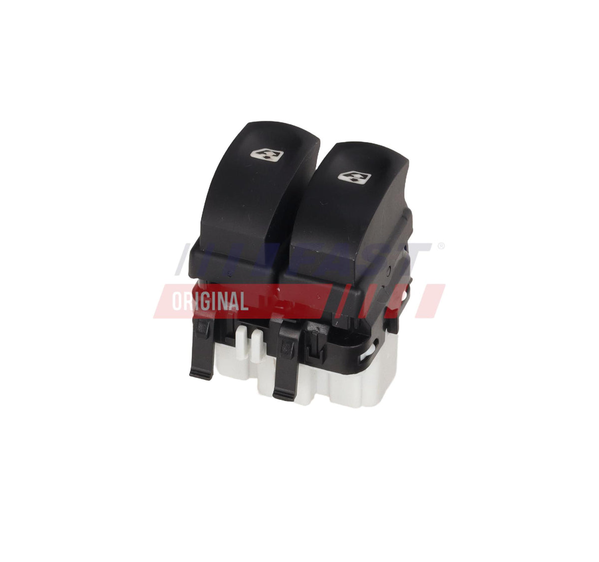 Commande de lève-vitre avant, côté gauche pour Renault Clio III — FT04581 — vue 1