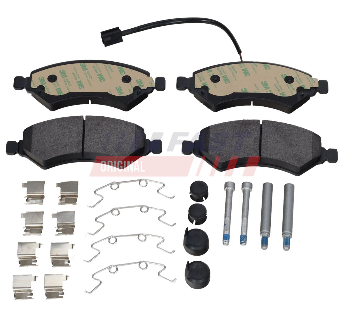 Plaquettes de frein avant pour Fiat Ducato — FT13130 — vue 1