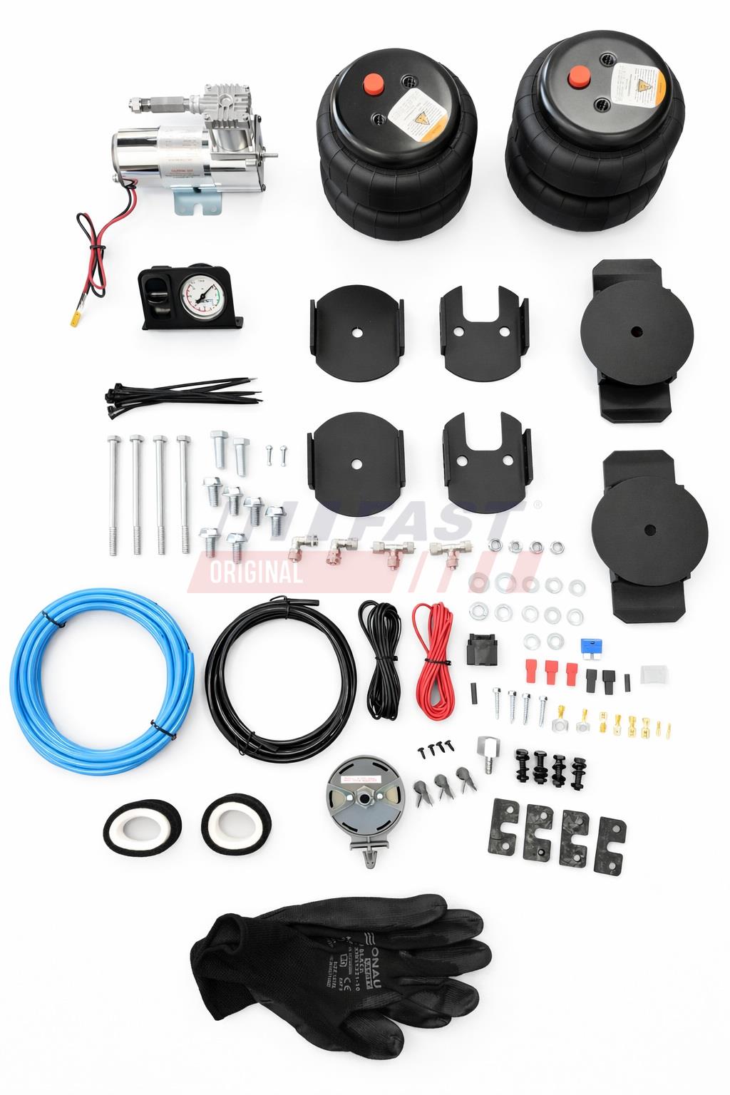 Coussin de suspension pneumatique arrière pour Fiat Ducato — FT14173 — vue 1