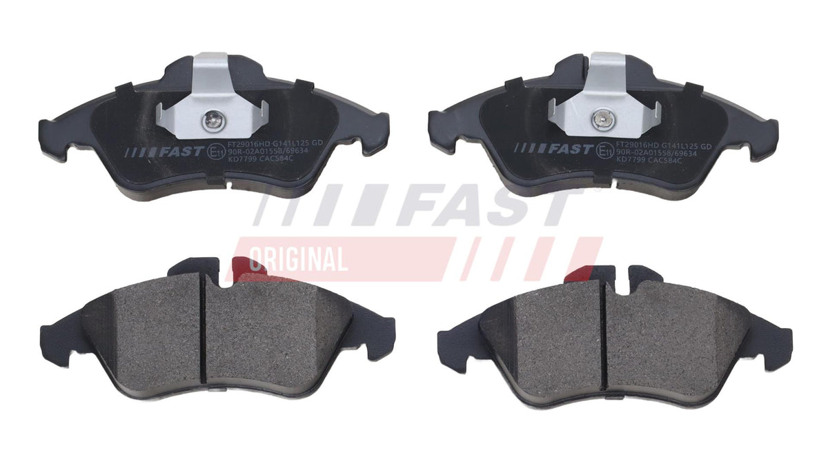 Plaquettes de frein avant pour Mercedes-Benz Sprinter — FT29016HD — vue 1