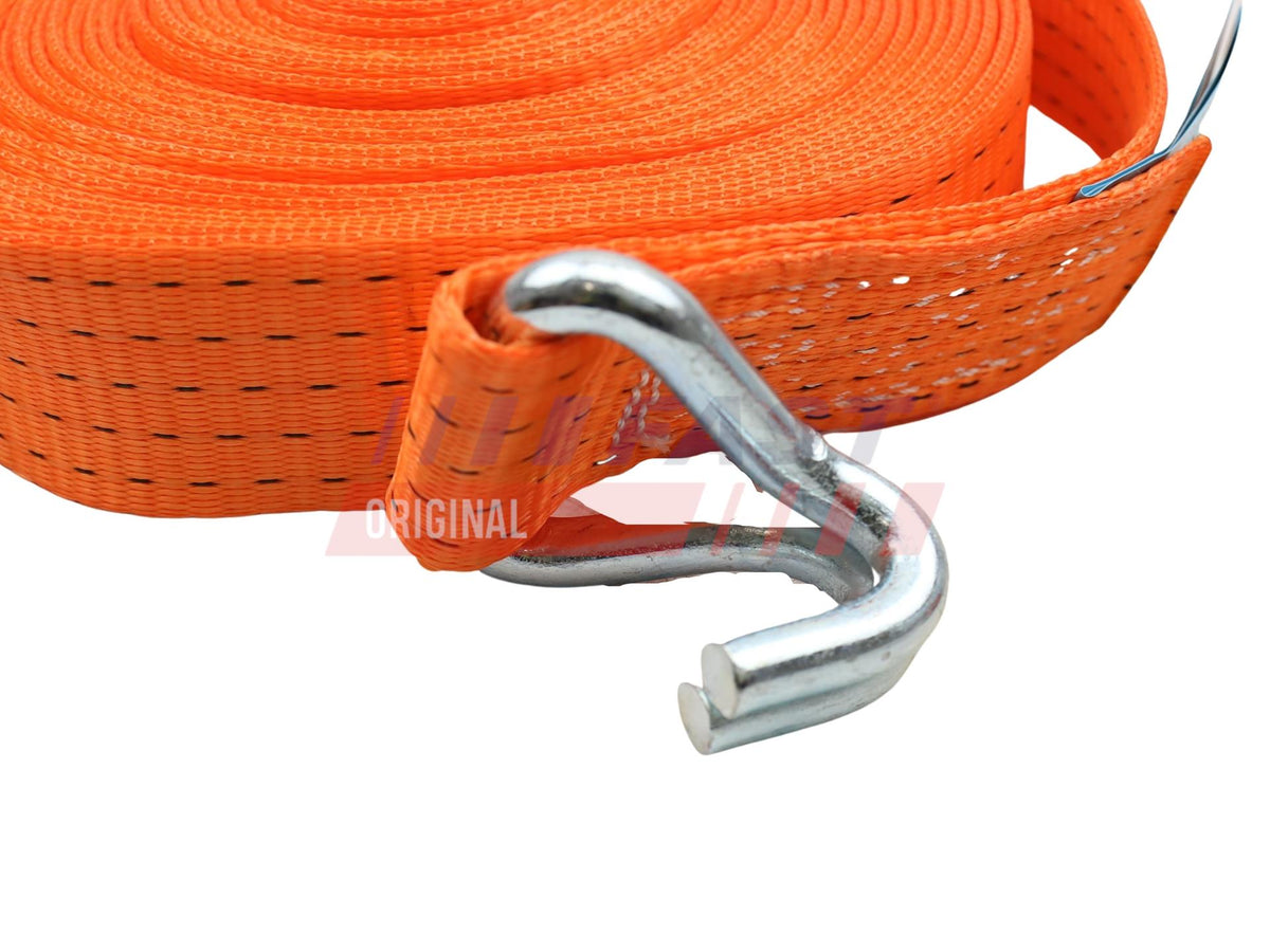 Sangle d’arrimage à cliquet orange, 5 t, 12 m × 50 mm, 2500 daN — FT98216 — vue 2