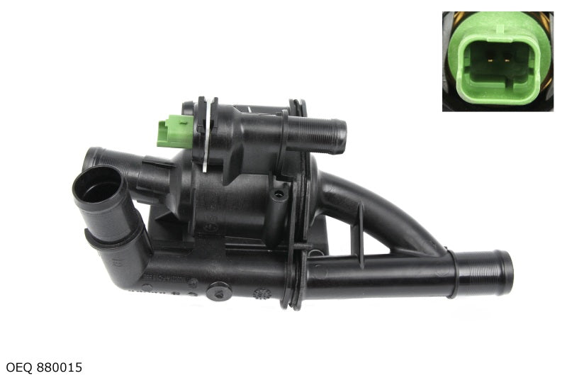 Thermostat de liquide de refroidissement — Citroën/Peugeot 1.4–1.6 HDi, à partir de 2007, avec boîtier — OEQ 880015 — vue 1