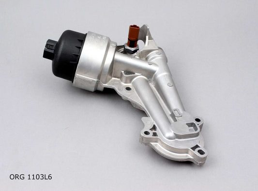 * Pièce d’origine boîtier de filtre à huile pour Citroën / Peugeot 1.1-1.6 03- avec support, ORG 1103L6