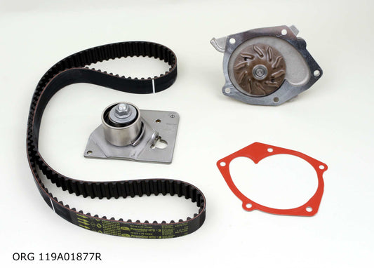 Pièce d’origine kit de distribution avec pompe à eau pour Renault 1.9 dCi Laguna de 2001 à 2005, ORG 119A01877R.