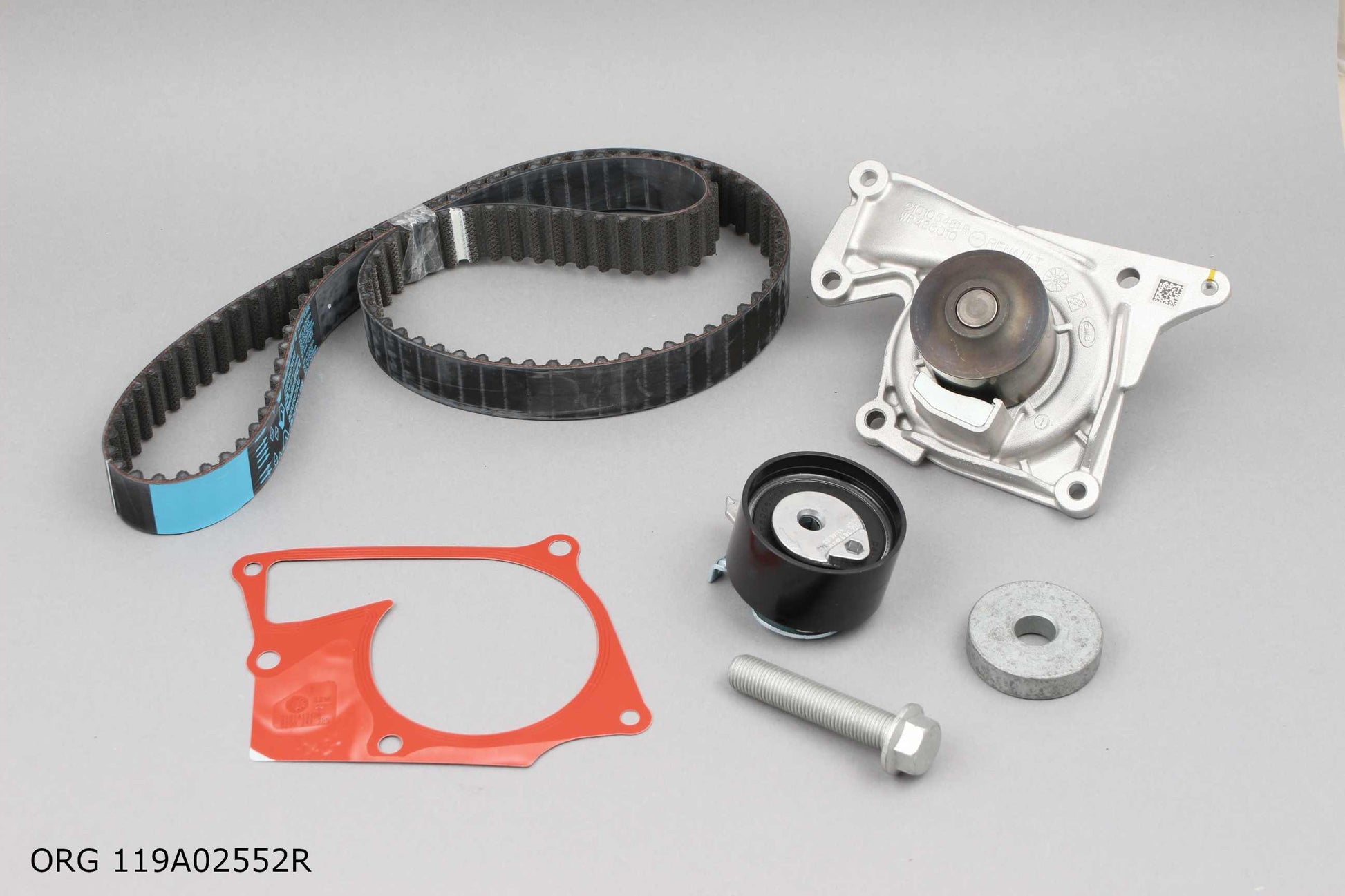 Pièce d’origine kit de distribution avec pompe à eau pour Renault 1.5 dCi depuis 2008, ORG 119A02552R.